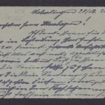 Bahnpost Deutsches Reich Ganzsache Kartenbrief germaniia + ZuF Ziffer Radolfzell