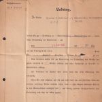Deutsches Reich Dienst Brief Zustellurkund Osnabrück Stadthagen 21.9.1932