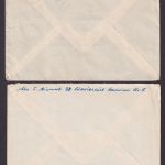 DDR Brief 10 Belege mit Rand und Druckvermerken dabei Bogenecken Eilbrief etc.