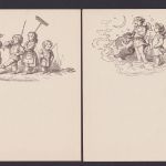 Ansichtskarte 11 x Künstlerkarten Ludwig Richter Ich hab mein Kindlein schlafen