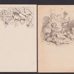 Ansichtskarte 11 x Künstlerkarten Ludwig Richter Ich hab mein Kindlein schlafen