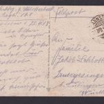 Ansichtskarte Feldpost Cambrai Frankreich Notre Dam Kirche Portal n.