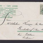 Ansichtskarte Neujahr Schwein Glücksschwein Tiere ab Leipzig Sachsen n.