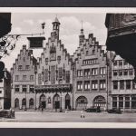 Ansichtskarte Frankfurt Hessen Römer Auto Oldtimer