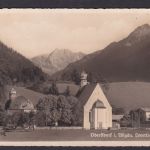 Ansichtskarte Oberstdorf Bayern Allgäu Loretto Kapelle Gebirge n. Köln NRW