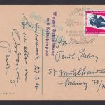Briefmarken DDR Brief Befördert mit Schlittenpost L2 Wegen Schneemangel mit
