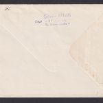 DDR R Brief MIF Aufbau plus Einschreibemarke 50 Pfg. Gebühr bezahlt Greifswald