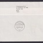 DDR Brief 3156-3159 Lot Sammlung auch Leerfeld Viererblock Historische Siegel