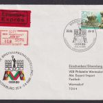 DDR Brief 3156-3159 Lot Sammlung auch Leerfeld Viererblock Historische Siegel