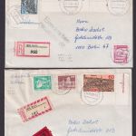DDR Briefe Sammlung Nettes Lot 32 Belege u.a. Zusammendrucken Festpreis 50,00