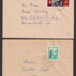 DDR Briefe Sammlung Nettes Lot 32 Belege u.a. Zusammendrucken Festpreis 50,00