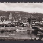 Ansichtskarte Bahnpost Giessen Koblenz Zug 14 Nassau Rheinland Pfalz Lahn Fluss