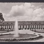 Ansichtskarte Ansbach Bayern Hofgarten Orangerie Springbrunnen Park