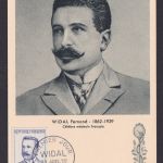 Briefmarken Frankreich 1179 Fernand Widal Arzt Maximumkarte Ansichtskarte