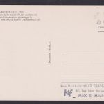 Briefmarken Frankreich 2592 Charles Richet Nobelpreisträger Medizin Maximumkarte