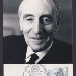 Briefmarken Frankreich 2336 Robert Drebe Kinderarzt Medizin Maximumkarte