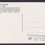 Briefmarken Frankreich 2337 Henri Mondor Chirug Medizin Maximumkarte MK