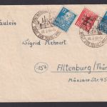 Briefmarken Besetzung SBZ MIF Persönlichkeiten + Berlin SST Werdau n., Altenburg