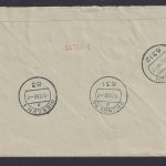 Briefmarken DDR Eilboten Brief MIF 1432-1433 Pioniere Thälmann Annaburg via