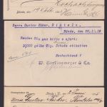 Bünde Westfalen Deutsches Reich int. Heimat - Lot mit 47 Belegen viel Reklame -