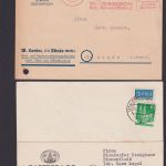 Bünde Westfalen Deutsches Reich int. Heimat - Lot mit 47 Belegen viel Reklame -