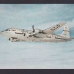 Schweden Flugpost Ansichtskarte SAS Aircraft Douglas DC 6 inter. Foto AK