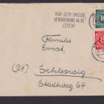 Aachen All. Besetzung Brief MIF Gemeinschaft Post Umzug Hinweis n Schleswig