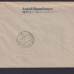 Briefmarken All. Besetzung Gemeinschaft R - Brief Erfurt Stuttgart Zuffenhausen