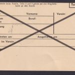Briefmarken All. Besetzung Gemeinschaft SST Thum Volkskunst Ausstellung 1946