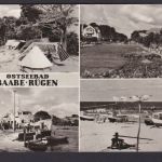 Ansichtskarte Baabe Mecklenburg Vorpommern Ostsee Rügen Zeltplatz Promenade