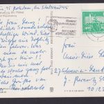 Ansichtskarte Augustusburg Sachsen Flöha n. Schwerin Lankow Mecklenburg