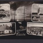 Ansichtskarte Baabe Mecklenburg Vorpommern Rügen Ostsee Insel Starnd Meer Boote