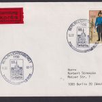 DDR Eilboten Brief EF 2999 Historische Post Uniformen Berlin Lichterfelde B. 20