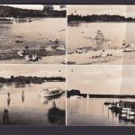 Ansichtskarte Ferchesar Kreis Rathenow Brandenburg Freibad See Boote