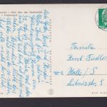 Ansichtskarte Ballenstedt Sachsen Anhalt Harz Friedenspark Forstfachschule n.