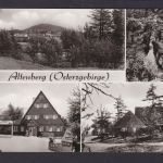 Ansichtskarte Altenberg Sachsen Erzgebirge Sächsische Schweiz Gastronomie