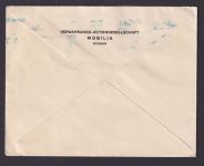 Europa Tschechoslowakei mit blauem Masch.St. Prag 25 mit Wappen 4.6.1938