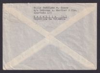 Trinidad & Tobago R Brief King Georg V Karibik Wuppertal Barmen 30.6.1939