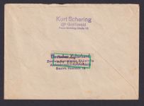 Briefmarken DDR Eilboten Brief Pieck IV 1 DM 622 Wismar vor Wendorf n Rendsdorf