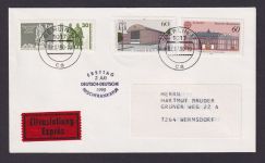 DDR Bund Deutsche Einheit attraktiver Brief Ersttag 2. Juli Deutsch Deutsche MIF