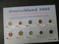 Münzen Europa 2004 KURSMÜNZEN DER NEUEN EU MITGLIEDSSTAATEN STEMPELGLANZ