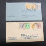 Bizone AM Post Sammlung Briefe Lot von 27 Stück undurchsucht.