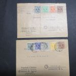 Bizone AM Post Sammlung Briefe Lot von 27 Stück undurchsucht.