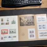 DDR 750 Jahre Berlin Stadt des Friedens selt. Falt - Gedenkblatt Marken + Blocks