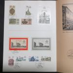 DDR 750 Jahre Berlin Stadt des Friedens selt. Falt - Gedenkblatt Marken + Blocks