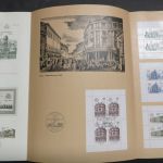 DDR 750 Jahre Berlin Stadt des Friedens selt. Falt - Gedenkblatt Marken + Blocks