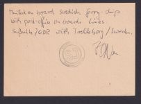 Briefmarken DDR Ganzsache P 87 I Sassnitz Trelleborg Schweden Toronto Kanada