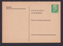Briefmarken DDR Privatganzsache 10 Pfg. Ulbricht Kraftverkehrsbetrieb