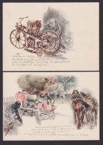 Ansichtskarte Auto Automobil Mercedes Benz 10 Karten Original Umschlag Reklame