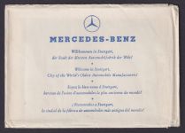 Ansichtskarte Auto Automobil Mercedes Benz 10 Karten Original Umschlag Reklame